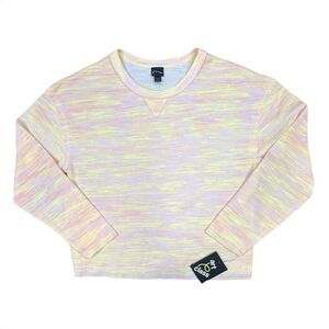 art class Multicolored Waffle Knit Thermal Top - Size Large (10/12 girls)